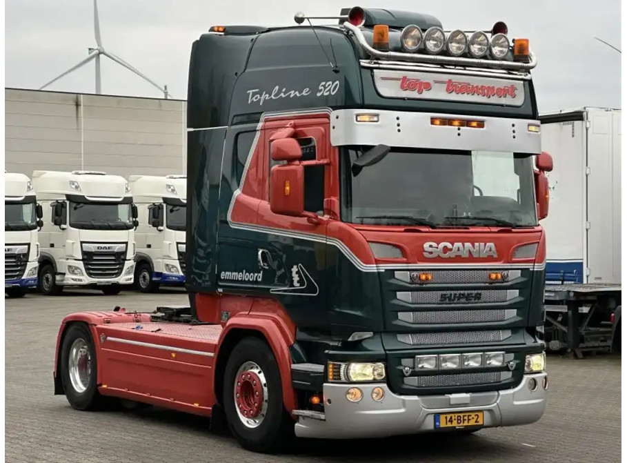 Scania R520 V8 TOPLINE 6x2 MIDLIFT EURO 6 RETARDER 2 TANK